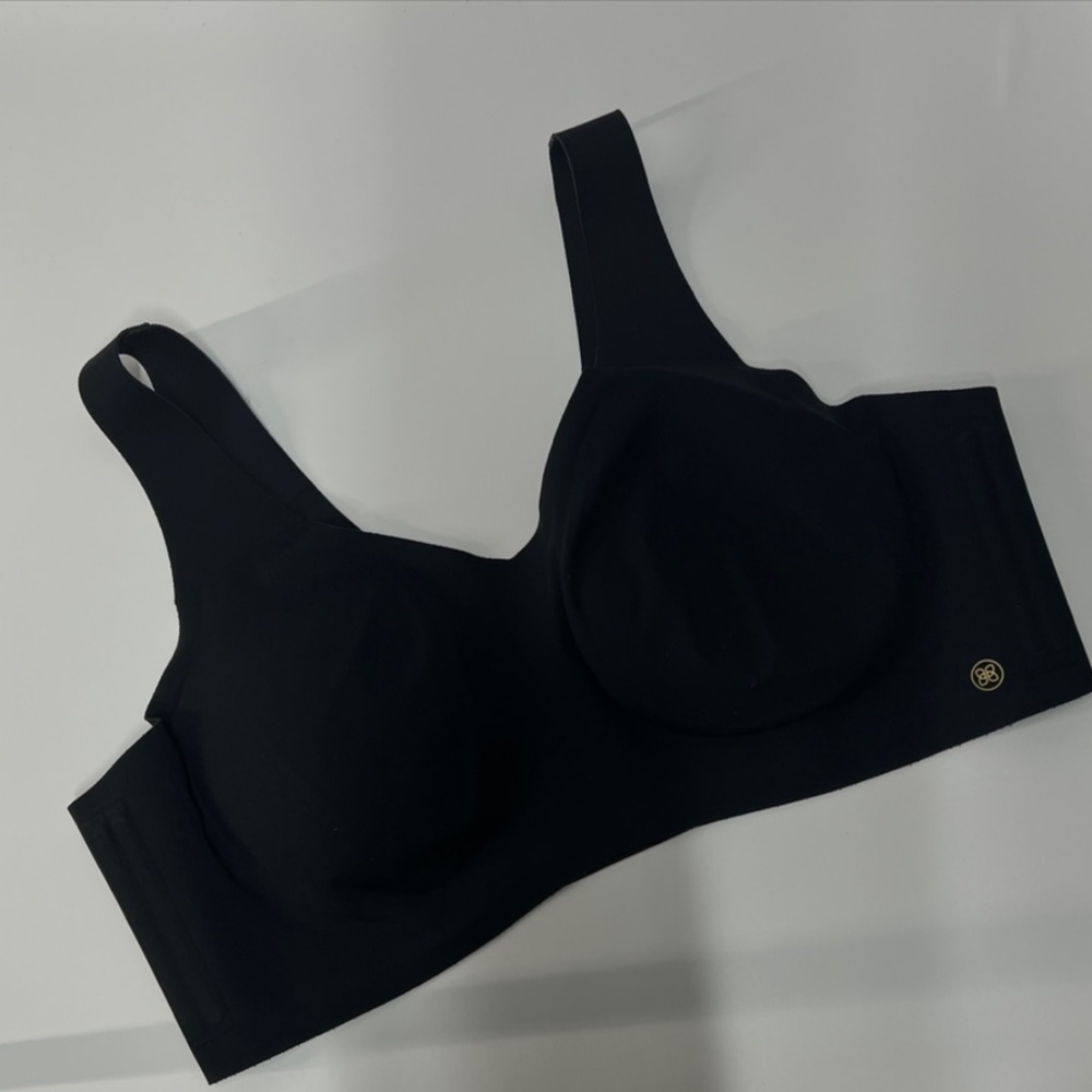 HONEYLOVE women’s size 1X Plus Size Pull over Black Sport Bra